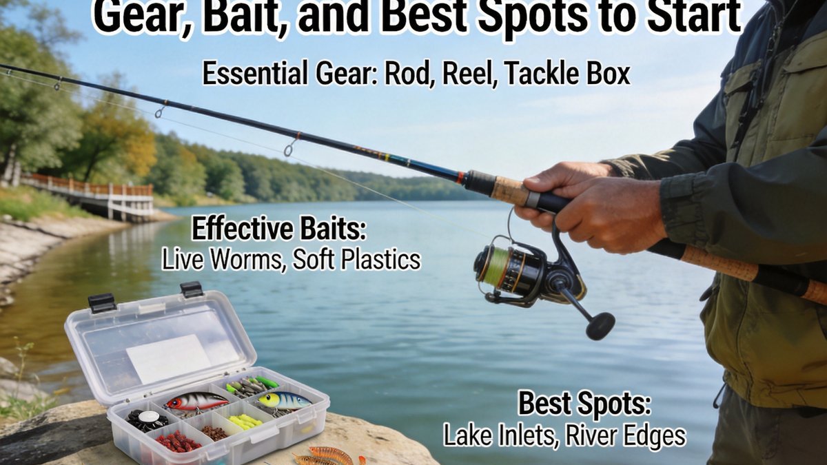 Freshwater Fishing Basics: Gear, Techniques, and Best Species to Target
