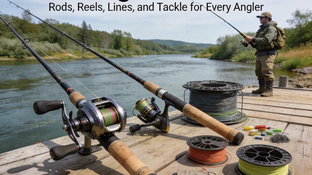 Fishing Gear Selection: Rods, Reels, Lines, and Terminal Tackle Explained