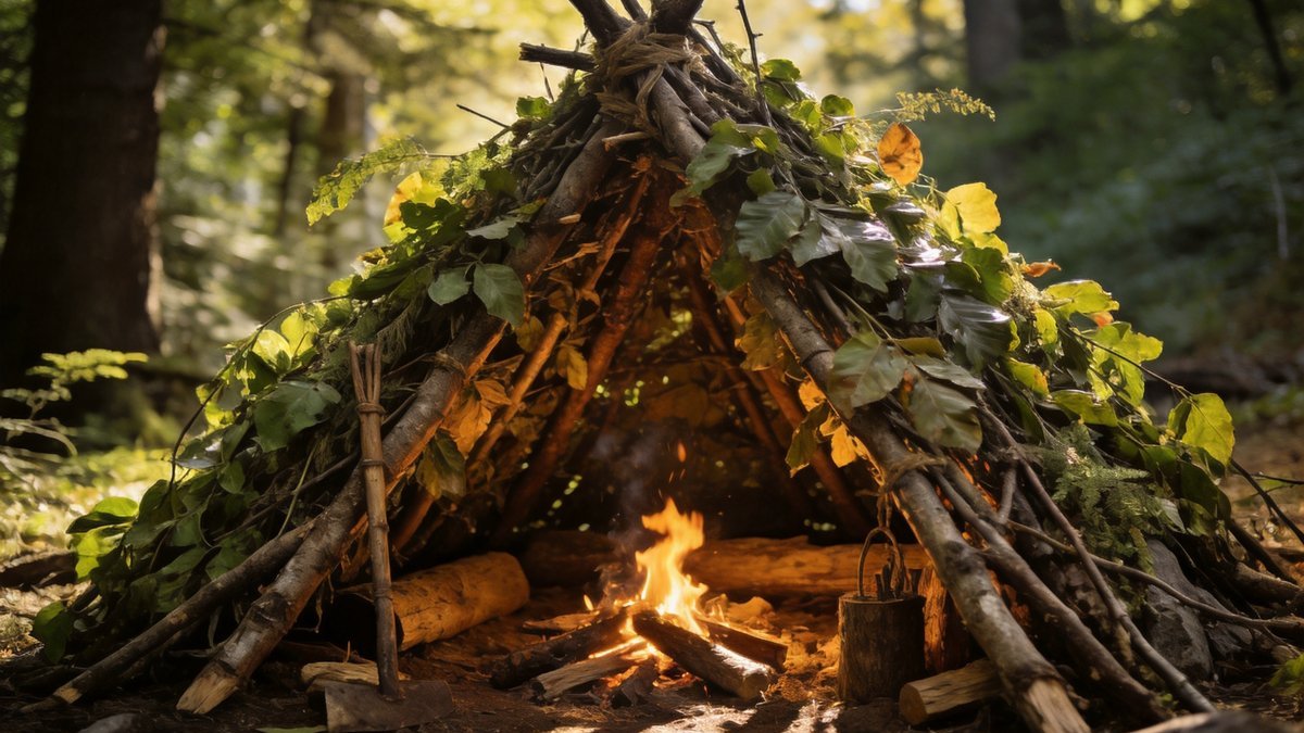 Emergency Shelter Building: Natural and Tarp-Based Designs