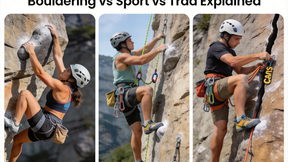 Bouldering vs Sport Climbing: Which Style Is Right for You