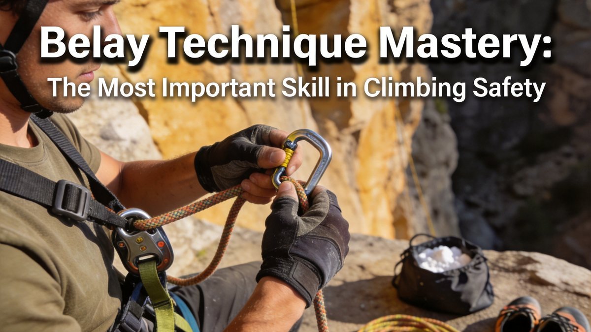 Belay Techniques: Master the Basics and Advanced Methods