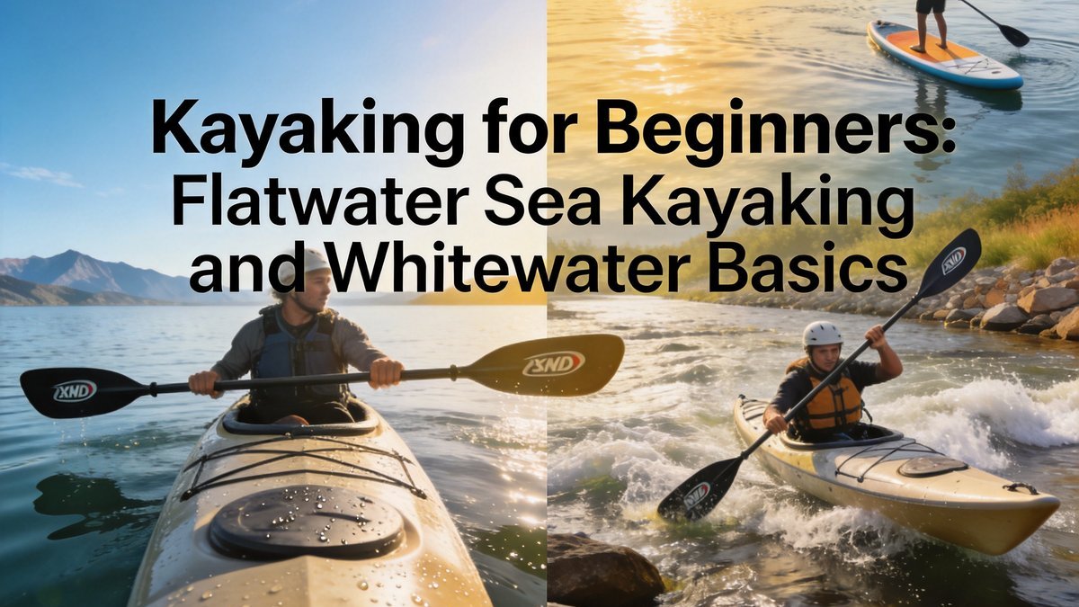 Kayaking for Beginners: Boat Types, Paddle Strokes, and Safety Basics