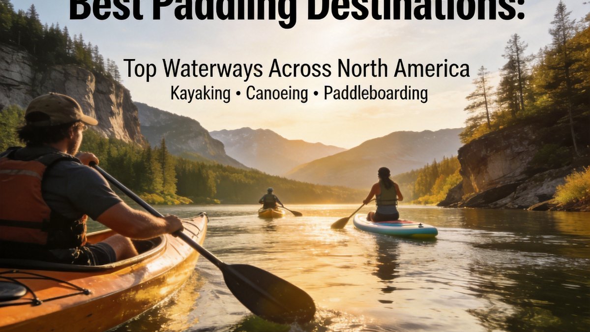 Best Waterways for Kayaking and Canoeing in North America